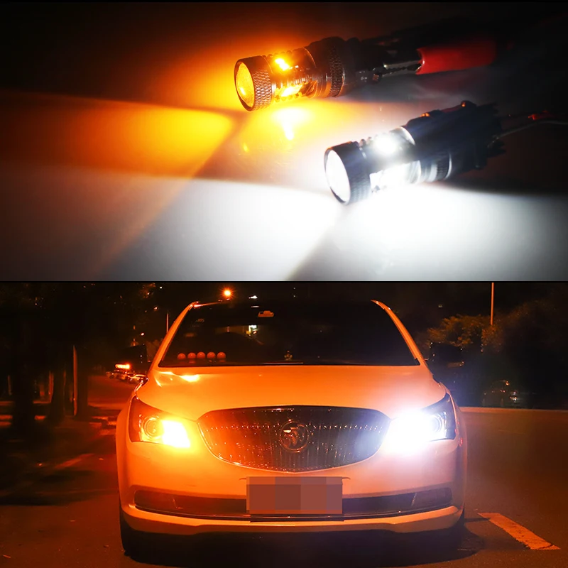 IJDM  ÷ 1157 ڵ DRL  õ ڵ , BAY15D P21/5W LED , T20 7443 W21/5W LED , T25 3157 P27/7W, 12V