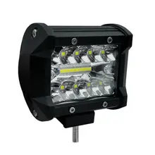 Супер яркий 4 ''светодиодный поисковый светильник лампа проектора 60 Вт для внедорожных автомобилей грузовиков рабочий светильник светодиодный водонепроницаемый точечный светильник автомобильный инструмент