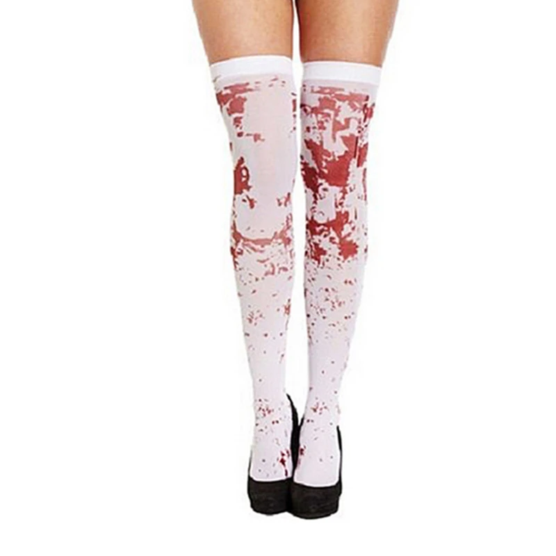 Sock Хэллоуин Карнавал страшные костюмы для женщин зомби призрак кровавый вампир сценический ужас вечерние Необычные Disfraz - Цвет: Sock