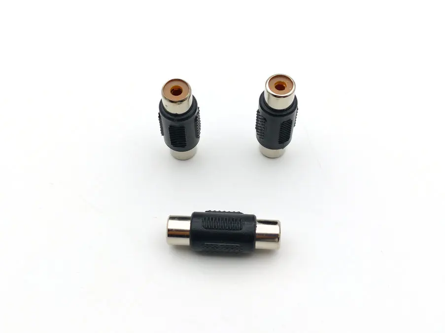 200 шт. RCA Phono муфта Женский Аудио Видео разъем адаптер