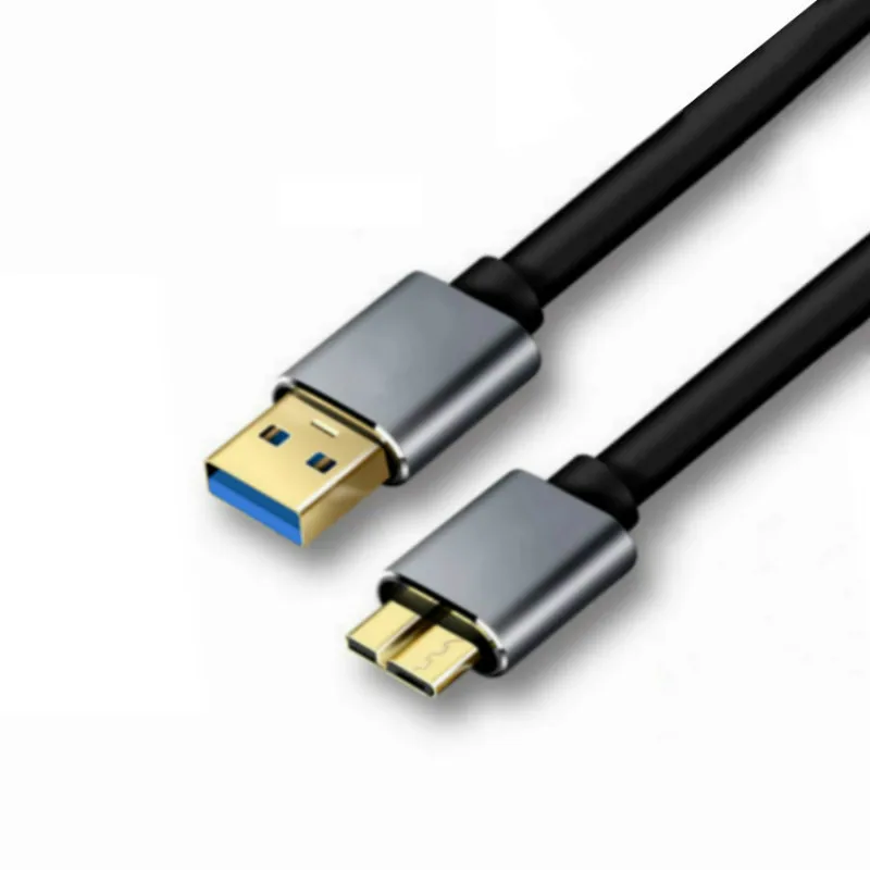 

USB 3.0 Cable Fast Speed USB Type A Micro B Data Sync Cable Code for External Hard Drive Disk HDD Samsung S5 Note 3