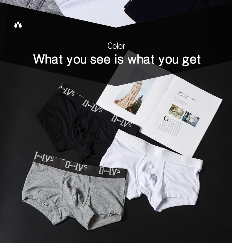 ORLVS Фирменное Сексуальное нижнее белье Мужчины Боксеры хлопок Cueca Masculina дышащие удобные трусы мужские трусы-боксеры шорты U Pouch