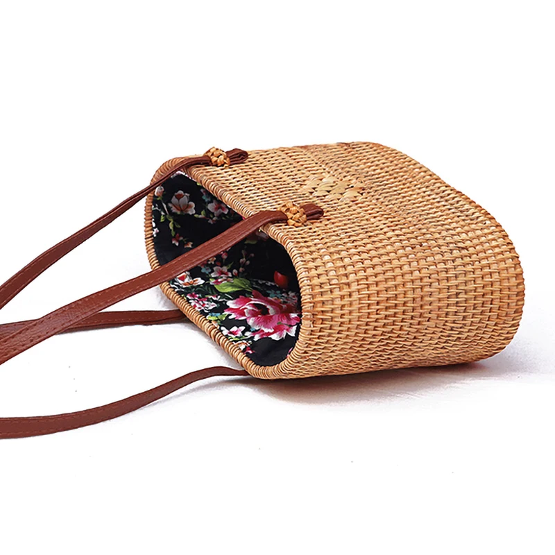 Женские сумки в стиле ретро, Соломенные Сумочки, женская сумочка из ротанга, ручная работа, тканые богемные новые модные сумки-тоут