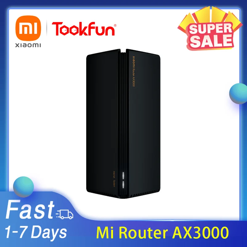 New Xiaomi Wireless Router AX3000 WiFi 6 2.4G 5G Full Gigabit OFDMA VPN