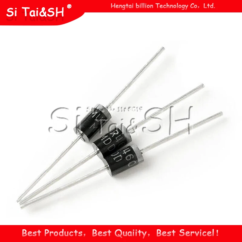 20PCS MUR460R TUN-201 4A 600V linie recovery typ diode MUR460 | Электронные компоненты и принадлежности