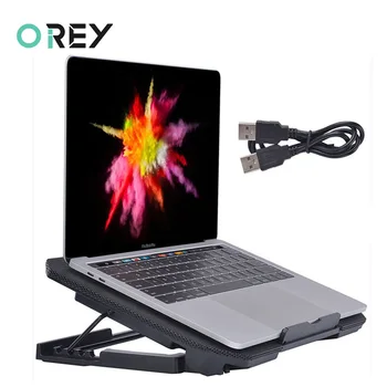 

Portable Laptop Stand Foldable Notebook Stand Holder For Macbook Air Pro Lenovo Dell Asus HP Computer Stand USB Cooling Bracket