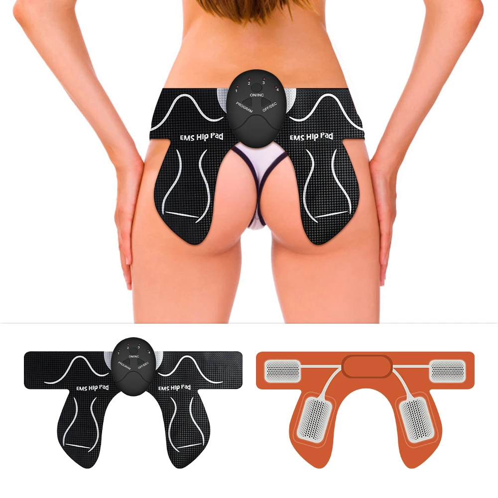 

Hip Trainer Body shaping Massager EMS Micro Muscle Stimulator Muscle Trainer Hip Fitness Slimming Machine Home Gym Trainer