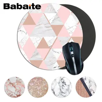 

Babaite Funny Marble round Mouse pad PC Computer mat Anti-Slip Laptop PC Mice Pad Mat gaming Mousepad Gaming Mouse Pad