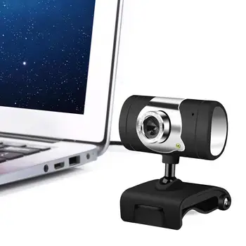 

HD Webcam Mini Computer PC WebCamera with Microphone Rotatable Cameras for Live Broadcast Video Calling Conference Work