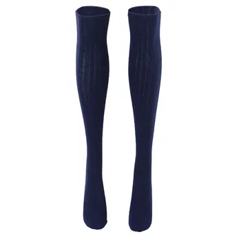 

Womens Winter Wool Warm Solid Knit Over Knee Thigh High Stockings Leg Tights