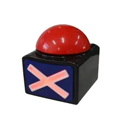 Громкая игра ответ зуммер шутка Викторина кольцо получил талант мелочи игрушка веселье ABS шалость звуко-световая сигнализация Кнопка