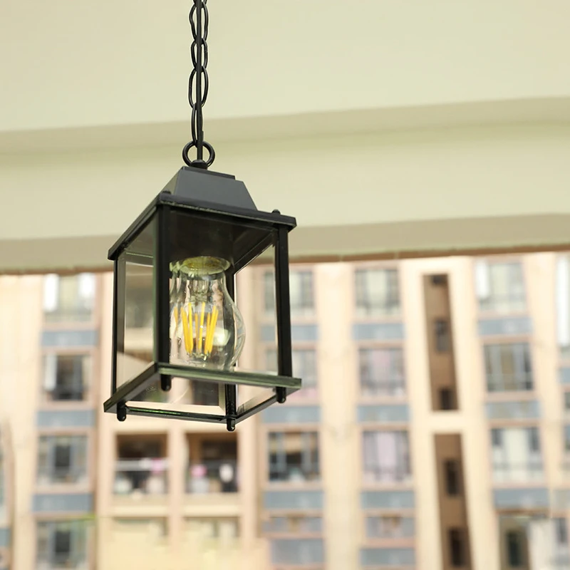 Outdoor Lamp Garden Pendant Lamp Gate Hallway Balcony Hanging Lantern Waterproof Corridor Aisle Courtyard Ceiling Lamps