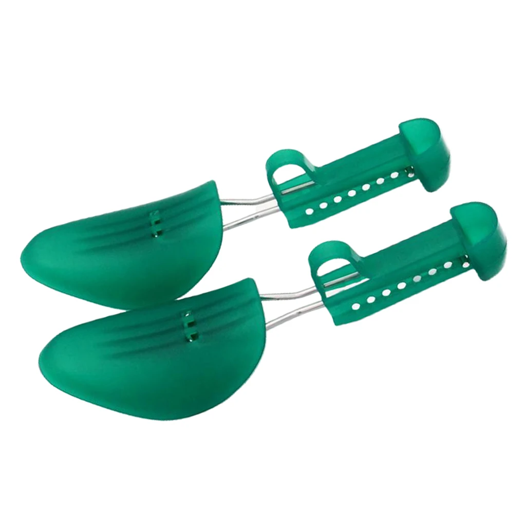 Adjustable Shoe Tree Stretcher Plastic Keep Shape With Tension Spring Coil