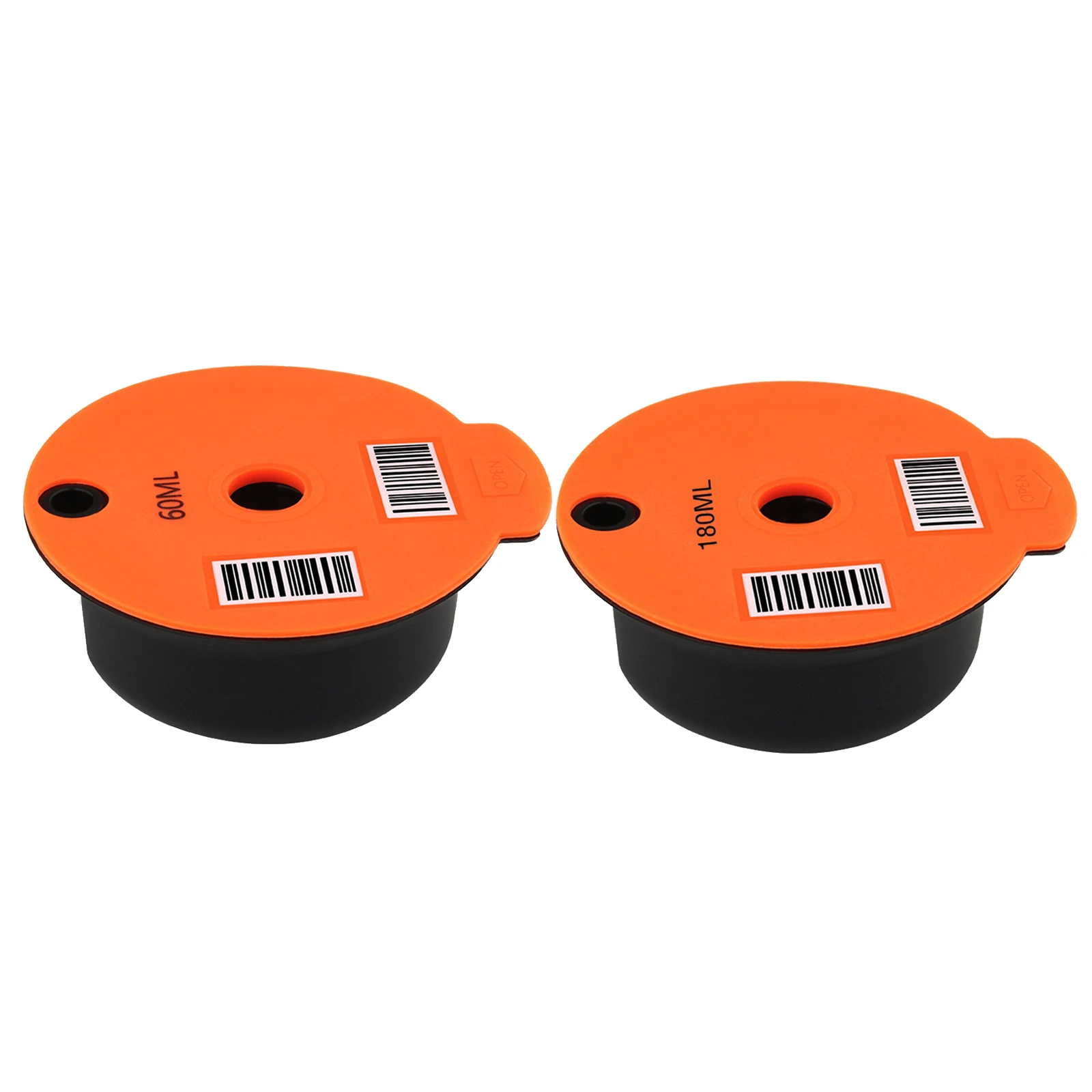 Refillable Reusable Plastic Coffee Capsule Cups for Bosch Tassimo, Home Office Cafe Refillable Reusable Plastic Coffee Capsule Cups for Bosch Tassimo, Home Office Cafe