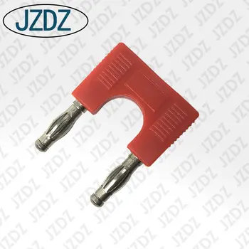 

JZDZ J.20004 2PCS Nickel plated short circuit with 19mm inner diameter insert 4mm banana plug