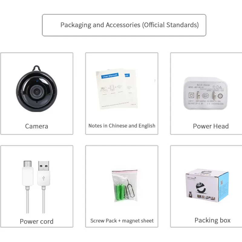 1080p Mini Camera Wifi Motion Detection IP Camera Security smart home remote monitoring for mobile phone (8)