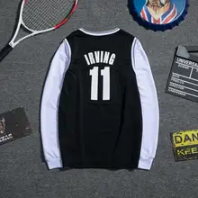 Брендовая Дизайнерская футболка с принтом цифр для мужчин и женщин, баскетбольная спортивная футболка с длинным рукавом, дышащая удобная спортивная футболка для бега