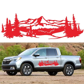 

Set Car sticker Kit Replacement Exterior 2pcs Decor Auto Trailer Truck