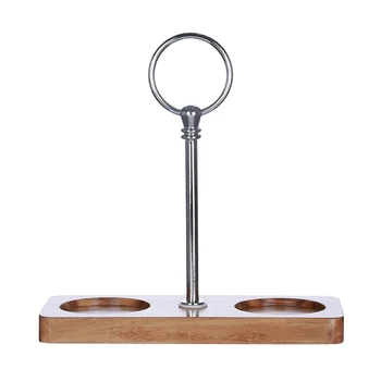 

Tray Cooking Portable Kitchen Tool Seasoning Bottle Safe Wooden With Handle Restaurant Pepper Shaker Stand Home Storage Holder