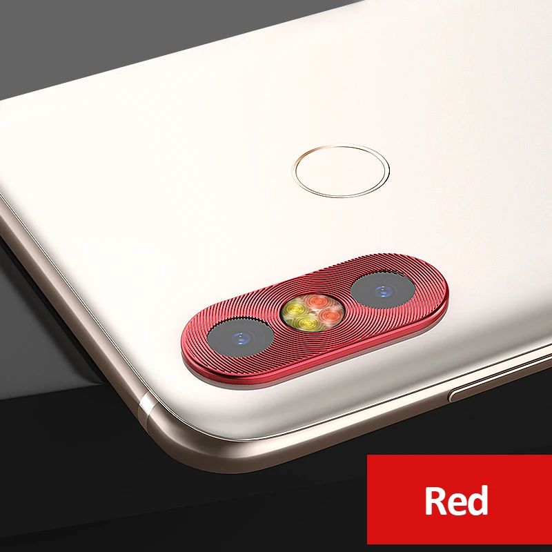 Металлическая алюминиевая Защита объектива камеры для Xiaomi Mi A2 кольцевая крышка A3
