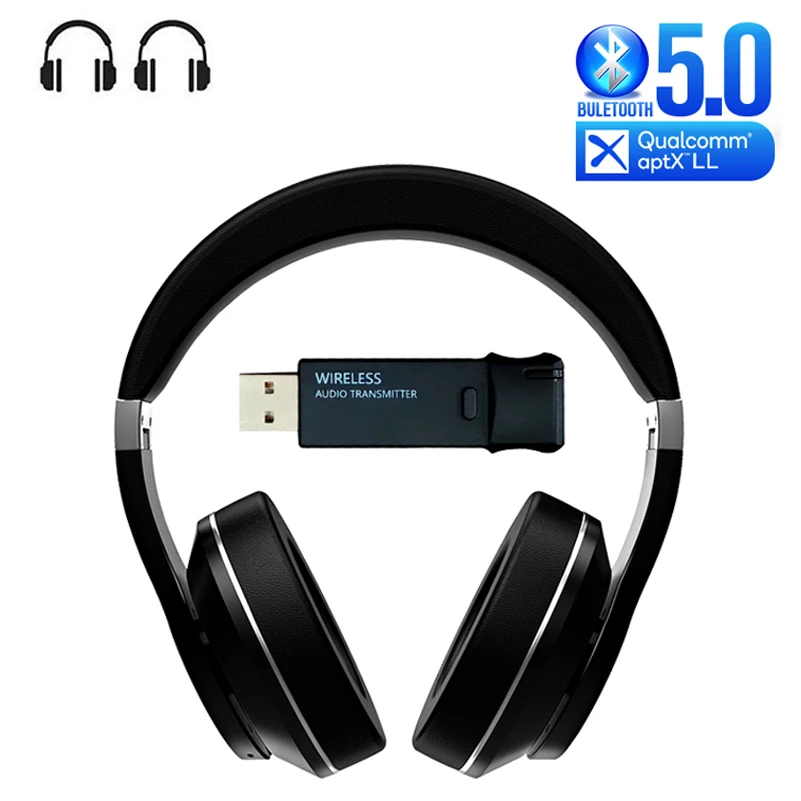 遅延なしbluetooth 5 0トランスミッタ ヘッドホン3 5ミリメートルauxジャックaptx低レイテンシusbドングルワイヤレスオーディオアダプタテレビps4 Pc Usb Bluetooth Adapters Dongles Aliexpress
