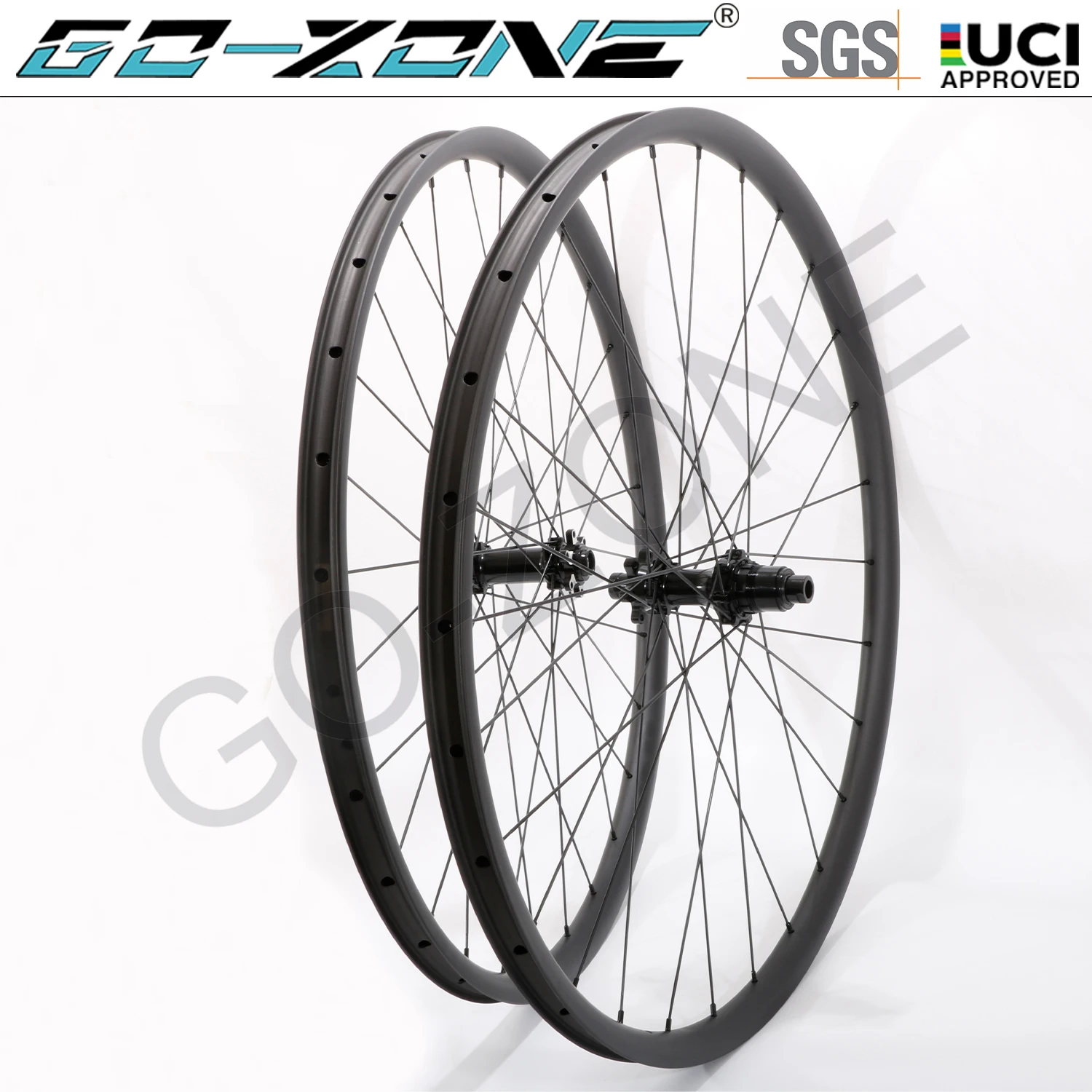 

29er Carbon MTB Wheels Super Light GO-ZONE PRO4 Pillar 1423 Tubeless Thru Axle / Quick Release / Boost MTB Wheelset 29