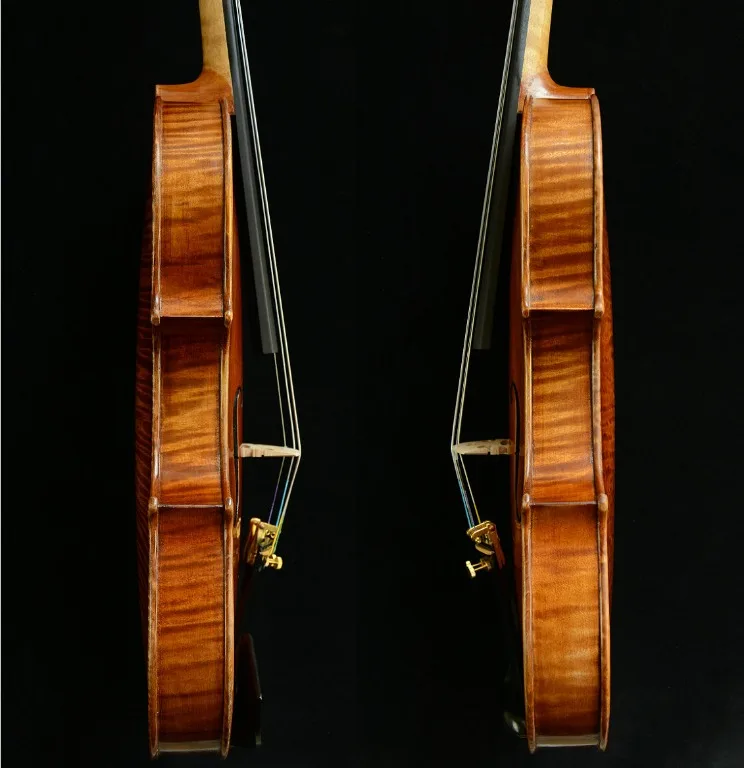Реальные фото мастер скрипка Stradivari 1716 Мессия скрипка боснийский клен и Австрийская ель