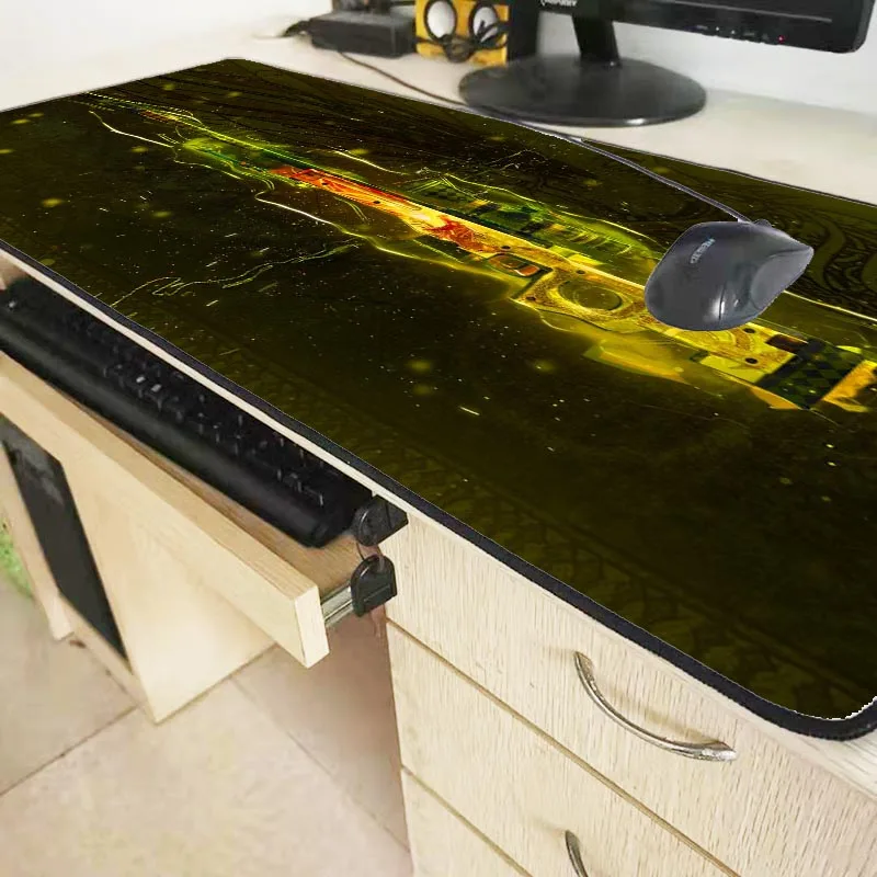Mairuige Cs Go Dragon Lore Super Large Size Mouse Pad Rubber Material Waterproof Desk Gaming Mousep