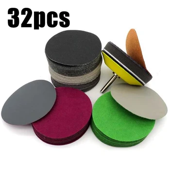 

30pcs 800/1500/2000/2500/3000/5000girt Sandpaper Assorted Polishing Sponge Pad