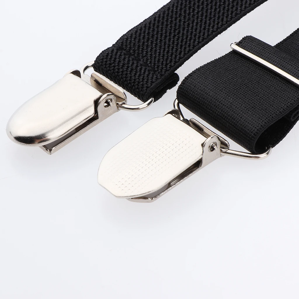4Pcs Kids Skiing Gloves Non-Slip Straps Versatile Elastic Glove Mitten Clip Tight Grip Sweater Clips Blouse Clasp Linking Straps 2
