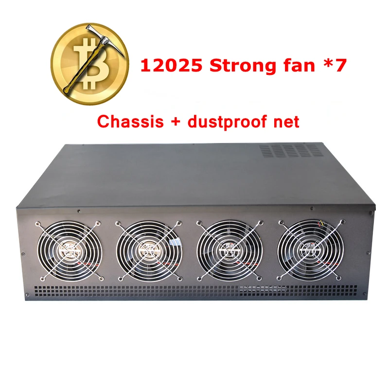 Чехол для компьютера USB Miner Frame Mining Rig ПК серверная стойка шасси эфириум Майнер B250