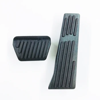 

For BMW F25 F26 X3 X4 F10 F11 F01 F02 5 7 Series AT Gas Fuel Brake Foot Pedal Pads Mat Cover Car Styling Accessories