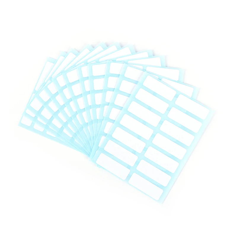 

13x38mm Self Adhesive Sticky White Label Writable Name Stickers Blank Note Label