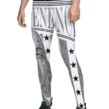 Мужские брюки Ele с принтом в виде доллара и флага на День Независимости, мужские влагоотводящие брюки с высокой талией