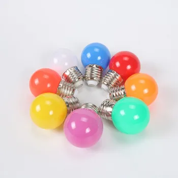 

E27 220V Christmas Day Bombillas Lamparas 3W Colorful Led Bulb For chandelier New Year Christmas Decoration Red Blue LED Light