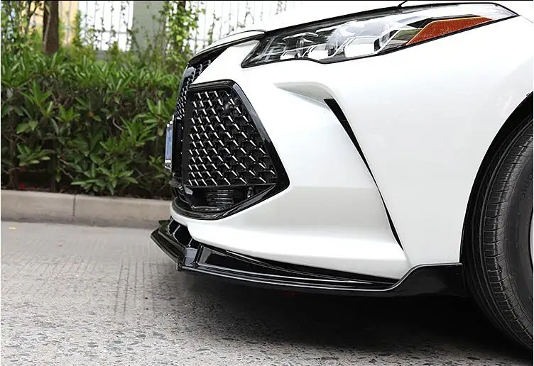 Для Toyota Avalon передний бампер диффузор защитные бамперы спойлер набор бампер Передняя Лопата Губы передний спойлер черный