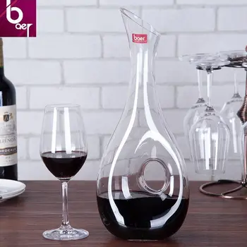 

Design of snail type decanter for high-quality wine, red wine bottle, lead-free glass high-quality wine aerator