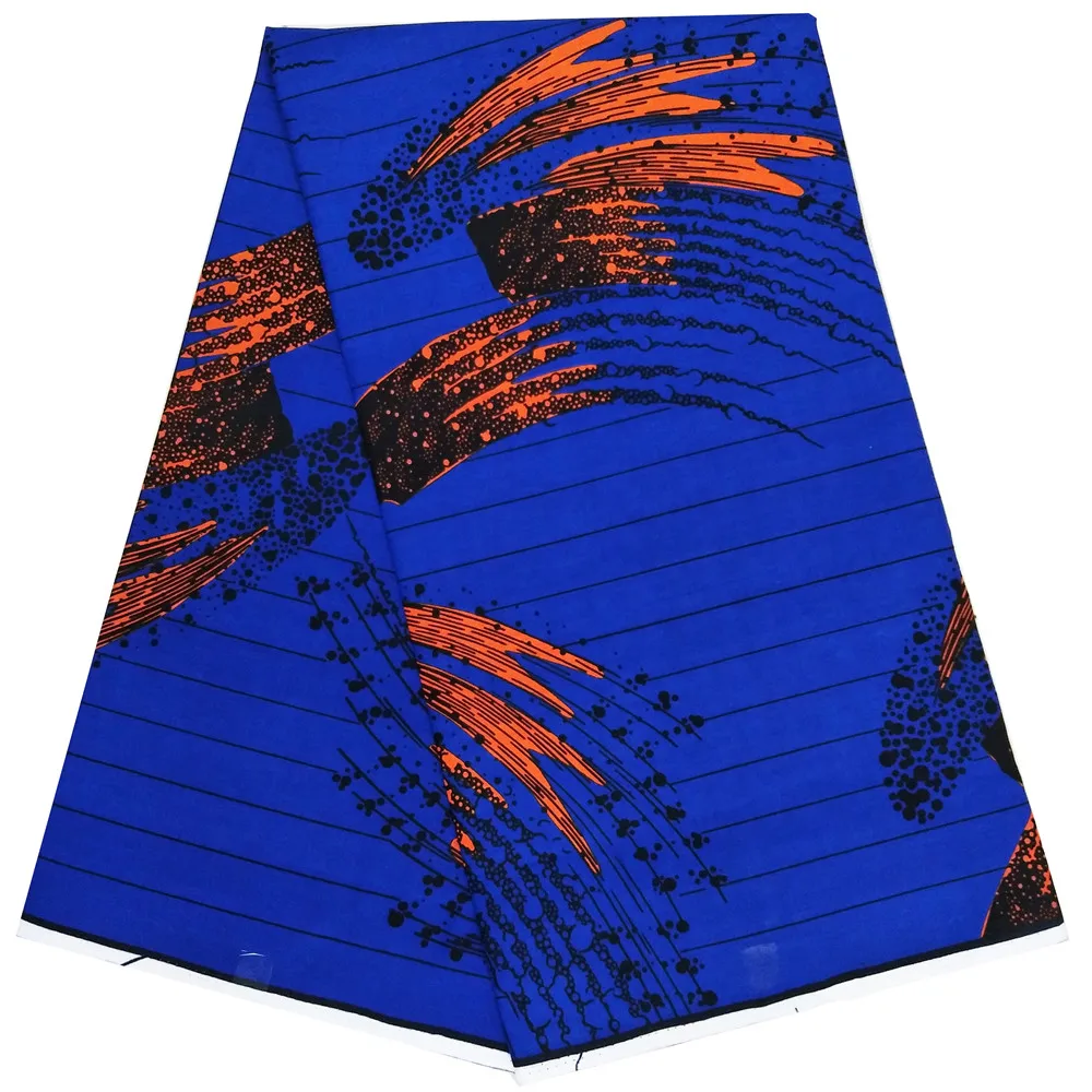 Африканская обертка Голландский Настоящий Воск Анкара восковая печать ткань Чистый хлопок