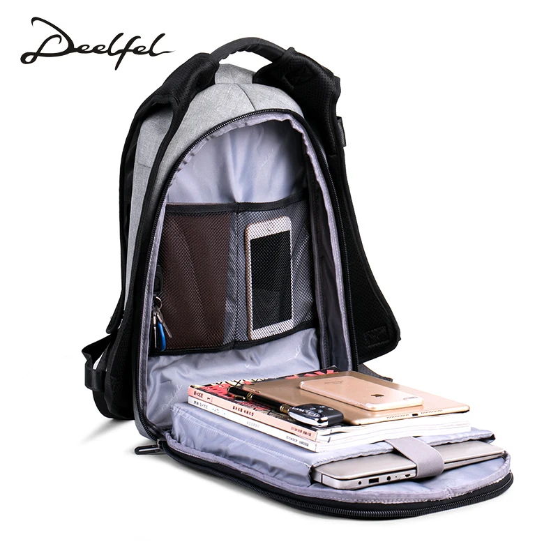 

backpack 15.6 inch Laptop Backpacks USB Charging Anti Theft Backpack Men Travel Backpack Water Repellent School Bag Male Mochila