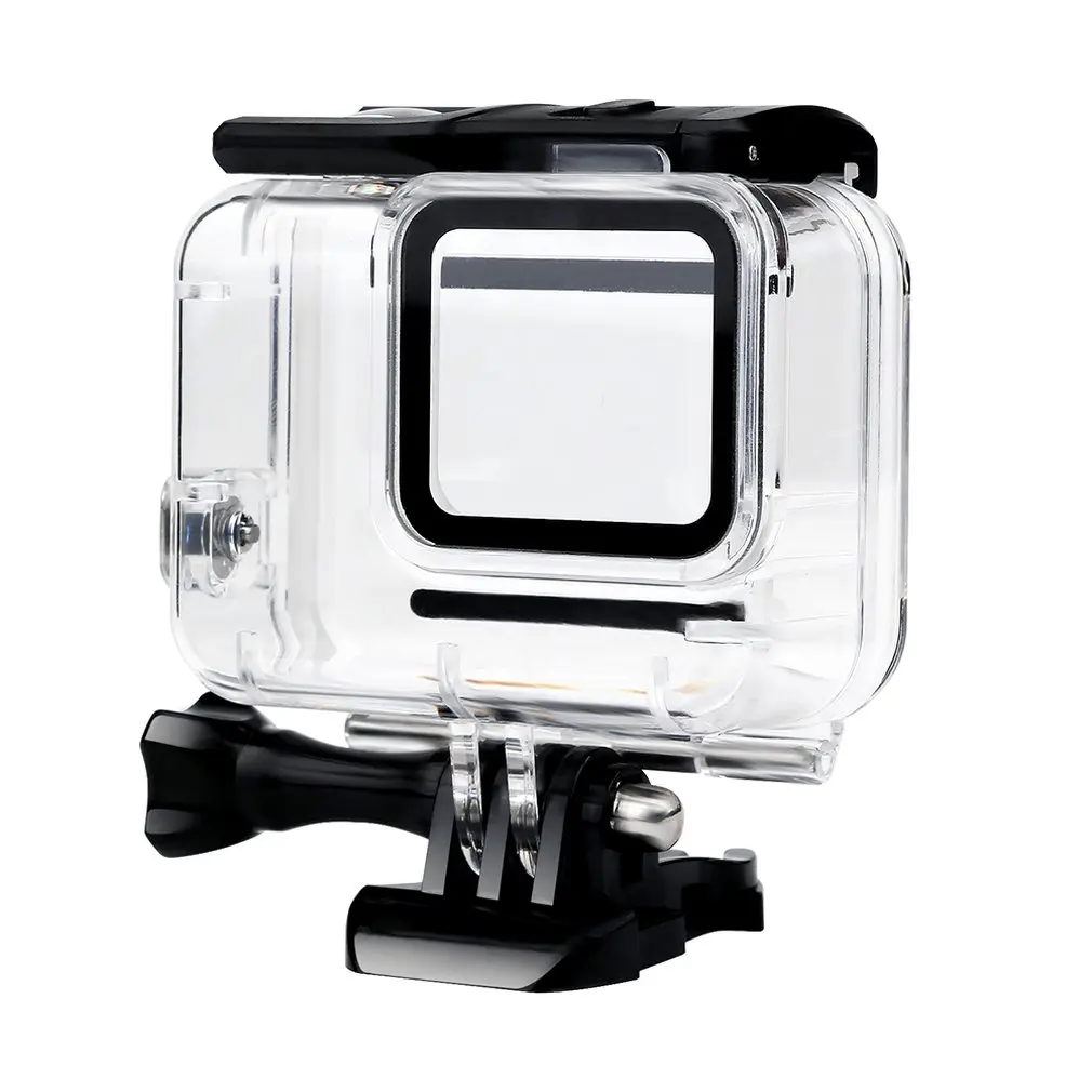 Высокое качество акрил PC стекло Дайвинг водонепроницаемый корпус чехол для GoPro Hero 7 Серебро Аксессуары камеры 30 м