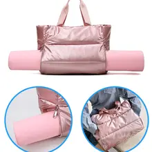 Новая дизайнерская сумка для тренировок зимняя Хлопковая сумка женская сумка Большая вместительная Женская посылка для фитнеса сумка через плечо