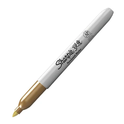 Gold 8 шт./лот,, Sanford Sharpie, экологически чистые перманентные маркеры, 8 цветов, набор, маркер для рисования - Цвет: Gold