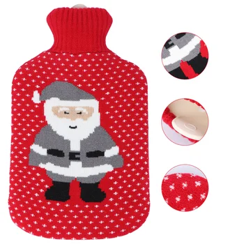 

1 Set 2000ml Hot-water Bag Water-filled Warm Handbag Christmas Series Warmer