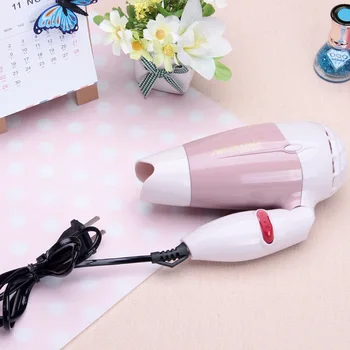 

Portable Mini Hair style Household Travel Professional Flodable Electric Hair Barber Salon Styling Tools 900W US Plug
