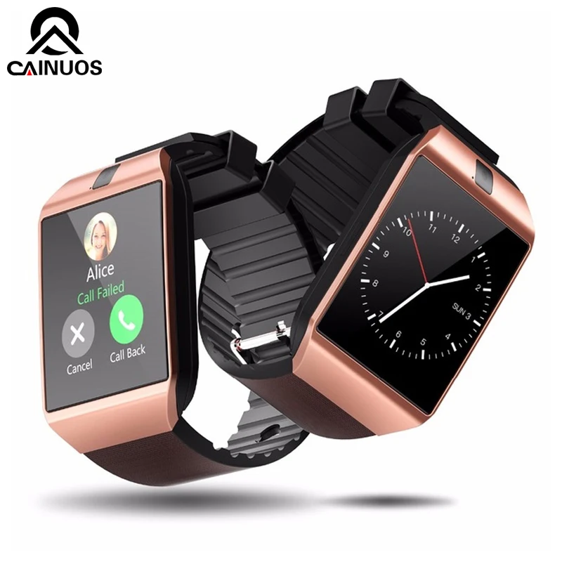 CAINUOS Bluetooth Смарт часы Relojes Relogios TF SIM Камера для IOS iPhone Samsung Huawei Xiaomi Android Phone|Цифровые