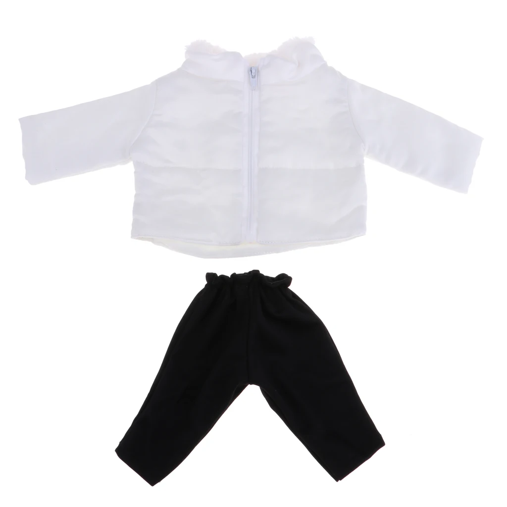 Two-piece Outfits Cotton Jacket And Trousers For 18 Inch American Dolls