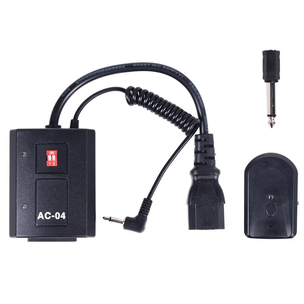 

Universal Accessories Energy Saving FM Flash Trigger Stable Anti-interference Studio Transmitter Receiver Black Indoor Wireless