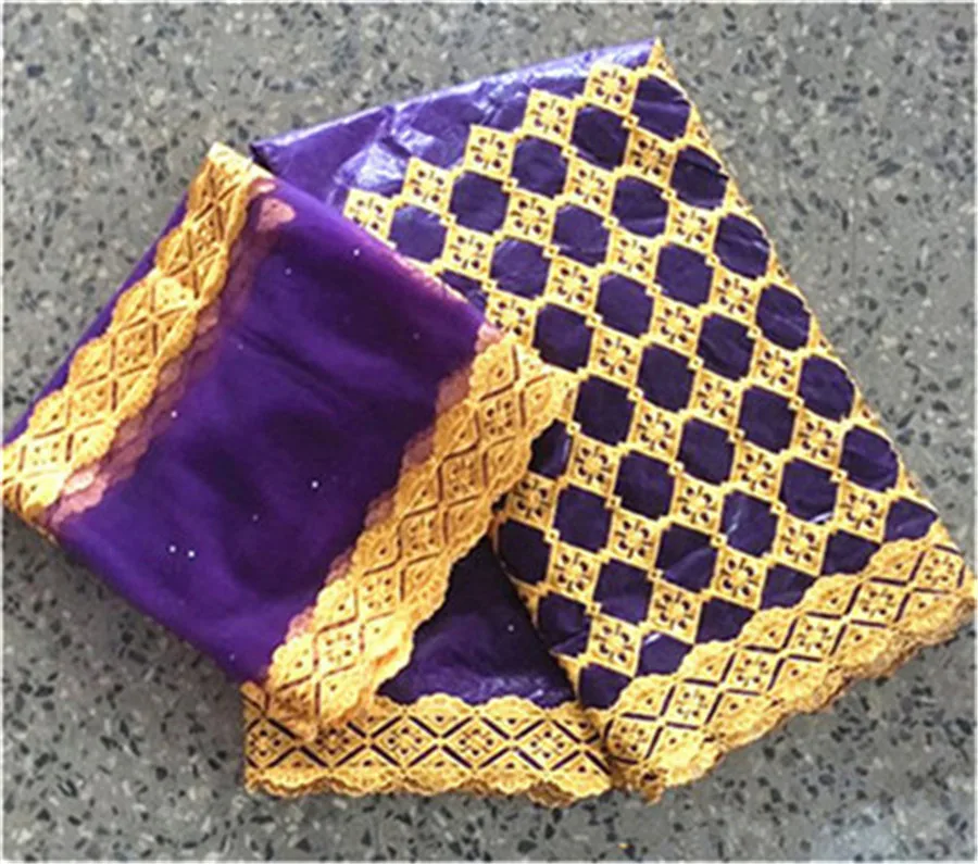Getzner дизайн в африканском стиле фут ткань Африканская bazin Lace с вышивкой и камнями парча в Гвинейском стиле