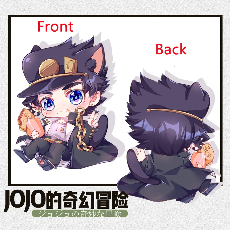 1 шт. аниме Джоджо Необычные Приключения Kujo Jotaro подушки плюшевые куклы мягкие игрушки коллекция для мальчиков и девочек Лидер продаж - Цвет: a (1pcs)