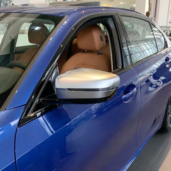 

For BMW 3 Series 2019-2020 G20 ABS Chrome & Matte Rearview Outer Mirror Cover Trims 2Pcs